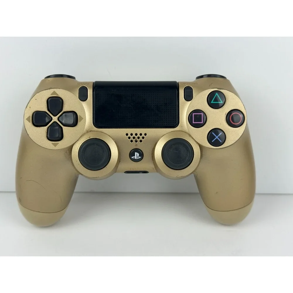 Sony Dualshock 4 Wireless Controller PlayStation 4 Gold Tested Tight Sticks BD